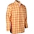 cheap Men&#039;s  Overshirts-Men&#039;s Shirt Yellow Navy Blue Orange Long Sleeve Plaid Turndown Spring &amp;  Fall Party Work Clothing Apparel Button-Down