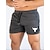 cheap Running &amp; Jogging Clothing-Men&#039;s Drawstring Side Pockets Running Shorts Gym Shorts Shorts Athletic Athleisure Breathable Quick Dry Soft Fitness Gym Workout Running Sportswear Activewear Solid Colored Black with White