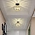 billige Taklamper-led taklampe industriell bur stil lysekrone flush mount lys metall moderne stil malte finish taklampe for korridor 110-240v