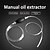 abordables Herramientas de reparación de coches-Bomba de sifón, bomba de mano portátil de sifón de alto flujo para gas, gasolina, gasolina, diésel, aceite, agua líquida, pecera con 2 mangueras de pvc duraderas