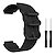 economico Cinturini per orologi Garmin-Cinturino per orologio  per Garmin Forerunner 220/230/235/620/630/735XT Approach S20 / S6 / S5 Nylon Sostituzione Cinghia con lo strumento di rimozione Regolabili Traspirante Cinturino sportivo