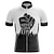 cheap Men&#039;s Jerseys-21Grams Men&#039;s Cycling Jersey Short Sleeve Bike Top with 3 Rear Pockets Mountain Bike MTB Road Bike Cycling Breathable Moisture Wicking Quick Dry Reflective Strips White Yellow Red Graphic Polyester
