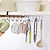 Недорогие Крючки и держатели-Железная 6 крючков, полка для хранения, шкаф, металлический шкаф, под полками, кружка, вешалка для чашек, вешалка для ванной, кухни, органайзер, подвесной стеллаж, держатель