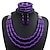 cheap Costumes Jewelry-Bead Necklace Bracelet Earings 3 Pcs Retro Vintage 1980s Disco Art Deco Accessories for Women