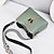 cheap Crossbody Bags-Women&#039;s Crossbody Bag Shoulder Bag PU Leather Office Daily Holiday Pendant Zipper Adjustable Solid Color Black White Pink