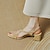 cheap Women&#039;s Sandals-Women&#039;s Sandals Block Heel Sandals Orthopedic Sandals Bunion Sandals Outdoor Beach Solid Color Summer Chunky Heel Open Toe Elegant Casual Faux Suede Buckle Yellow Blue