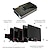 preiswerte Kartenhalter und Etuis-Kohlefaser-Aluminium-Geldscheinklammer Kreditkarteninhaber Brieftaschen neues Design minimalistisch RFID-Blockierung schlanker Metall-Kartenhalter Anti-Schutz-Clip für Männer