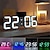 abordables Radios et horloges-Réveil intelligent YC-9018 ABS Blanche Rose Claire Bleu