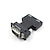 cheap Cables-HDMI Female to VGA Male Converter with Audio Adapter Support 1080P Signal Output