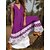 cheap Maxi Dresses-Women&#039;s Casual Dress Swing Dress Summer Dress Long Dress Maxi Dress Retro Vintage Floral Tribal Print Outdoor Daily Holiday Strap Sleeveless Dress Regular Fit Black Blue Purple Summer Spring S M L XL