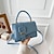cheap Handbag &amp; Totes-Women&#039;s Handbag Crossbody Bag PU Leather Daily Durable Black Red Blue