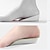 tanie Domowa opieka zdrowotna-1 para/paczka niewidoczna wkładka zwiększająca wysokość ortopedyczna wkładka podtrzymująca łuk stopy miękka elastyczna lekka dla mężczyzn i kobiet wkładki do butów