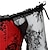 ieftine Costume Vintage &amp; Istorice-Rococo Punk și gotic Medieval Steampunk Corset overbust Lenjerie Bustieră Modelator de corp Pentru femei 12 oase de plastic Corset