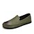cheap Shoes &amp; Bags-Men&#039;s Loafers &amp; Slip-Ons Daily Casual PU Breathable Black Yellow Army Green Summer