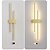 abordables Luces para tocador-Lámparas de espejo de baño luz frontal de espejo led 24 &quot;ip20 7w faros de espejo de baño, luz de espejo led luz de pared impermeable para sala de estar de dormitorio 110-240v