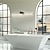 halpa Peilivalaisimet-led peili etulamppu meikkivalo himmennettävä 40/60/80cm seinävalaisin kupari moderniin yksinkertaiseen makuuhuoneeseen kylpyhuone lahja perheen ystäville ip20