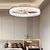 abordables Lampes de Ventilateur de Plafond-ventilateurs de plafond à led avec lumières lustres en cristal dimmable avec contrôle à distance 20 &quot;lampe de plafond encastrée lustre en métal chambre salon