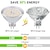 billige Bi-pin lamper med LED-4 stk gu5.3 mr16 led spotlight pære varm hvit 3000k/6000k 4w tilsvarende 40w halogenlampe ac/dc 12v ikke dimbar