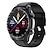 billige Smartwatches-iMosi E430 Smart Watch 1.39 inch Smartur Bluetooth EKG + PPG Skridtæller Samtalepåmindelse Kompatibel med Android iOS Dame Herre Vandtæt Mediakontrol Beskedpåmindelse IP68 44 mm urkasse
