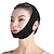 זול כלים לטיפוח העור-מפחית סנטר כפול לשימוש חוזר בצורת הרמה מחזקת פנים מסכת פנים חלקה קמטים מסכת פנים מסכת חגורת הרמת פנים