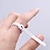 baratos Ferramentas de Medição-1 peça de medidor de anel, ferramenta de medição de tamanho, fita métrica reutilizável do tamanho do dedo, ferramenta de dimensionamento de joias 1-17 tamanho dos anéis dos EUA