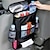 cheap Car Organizers-Car Seat Back Multi-Pocket Ice Pack Bag Hanging Organizer Collector Storage Box Car Interior Accessories Black Stowing Tidying