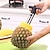 levne Pomůcky na ovoce a zeleninu-nerezová ocel ananas corer škrabka na kráječ snadno ovoce parer řezací nástroj domácí kuchyně západní restaurace příslušenství