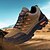 ieftine Adidași Bărbați-Bărbați Adidași Aspect sportiv Mărime Plus Size Pantofi de trekking Drumeții În aer liber Zilnic Sintetice Respirabil Dantelat Maro Verde Militar Gri Bloc Culoare Vară