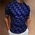 お買い得  男性の 3d t シャツ-男性用 Tシャツ グラフィック 幾何学模様 クルーネック 衣類 3Dプリント アウトドア 日常 半袖 プリント ヴィンテージ ファッション デザイナー