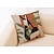 baratos travesseiro e capas ao ar livre-Capa de almofada à prova d&#039;água ao ar livre abstrata para sofá de jardim de pátio sala de estar 1 peça