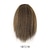 זול קוקו-קוקו שרוך לנשים שחורות יאקי קינקי תוספות שיער קוקו ישר 8 אינץ&#039; קליפס זנב קוקו קצר בסיכת שיער קוקו סינתטי