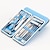 cheap Bathing &amp; Personal Care-19 in 1 Stainless Steel Manicure Set For Foot Fitting Set Professional Pedicure Kit Nail Scissors Grooming Kit with Leather Travel Case for Women and Men