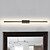 billige Toiletbelysning-led spejl frontlampe forfængelighed lys dæmpbar 60cm/80cm væglampe akryl 260 grader drejelig til moderne enkelt soveværelse badeværelse gave til familie venner aluminium akryl ip20