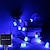 cheap LED String Lights-5M 20LED Acrylic Bulb Waterproof Lamp String  8-Mode Control Courtyard Decoration Lamp Festive Party Atmosphere Lamp  Optional  EU US