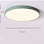 levne jednoduchost a chytrá stropní svítidla-stropní svítidlo 9&quot; macaron ultratenké 5 cm jasné&amp;amp; úsporná moderní akrylová kulatá zapuštěná led stropní lampa teplá bílá 110-240v