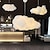halpa Saarivalot-led-riippuvalaisin riippuva pilvivalo lastenhuoneen valaisin moderni pilvi kattokruunu makuuhuoneen kattovalaisimet