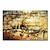 ieftine Picturi Faimoase-mintura perete plângerii lucrat manual Ierusalim peisaj picturi în ulei pe pânză artă de perete decorare modernă abstractă textură groasă imagine pentru decor interior pictură rulată fără rame