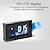 billiga Radioapparater och klockor-FM-radio digital väckarklocka Nattlampor LED-display 12 / 24H för Sovrum AAA Batterier Drivs
