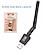 cheap Wireless Routers-Wireless Mini 150/600Mbps USB Wifi Adapter 5.8GHz2.4GHz USB2.0 Receiver Wireless Network Card Lan Wi-Fi High Speed Antenna