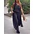 cheap Women&#039;s Two Piece Set-Women&#039;s Sets Comfort Soft Pure Color Cotton Spandex Jersey Home Daily One Shoulder Summer Spring Black Gray