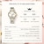 お買い得  クォーツ腕時計-Olevs クォーツ時計女性のための高級カジュアルファッション腕時計防水夜光カレンダーチタン合金ステンレス鋼の腕時計