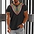 tanie męska koszulka 3d-Męskie Podkoszulek Graficzny Kolorowy blok Plemienny Półgolf Odzież Druk 3D Na zewnątrz Codzienny Krótki rękaw Nadruk Moda Designerskie Etniczne