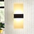 cheap Flush Mount Wall Lights-Lightinthebox 1-Light 27cm LED Wall Light Geometric Design Indoor Lighting  Modern Simple Style Home Bedroom Bedside Lamp Living Room Kitchen Balcony Aisle Corridor Acrylic Mirror Front Lamp 6W