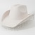 cheap Historical &amp; Vintage Costumes-Wide Brim Western Cowboy Hats Rhinestone Cowgirl Hat Bling Diamond Fringe Panama Hat Women&#039;s Costume Wedding Acc Vintage Cosplay Hat