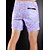 cheap Men&#039;s Running Shorts-Men&#039;s Gym Shorts Workout Shorts Drawstring 2 in 1 Bottoms Athletic Athleisure Breathable Moisture Wicking Soft Fitness Gym Workout Running Sportswear Activewear Tie Dye Deep Purple Black Yellow