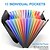 cheap Office Supplies-1pc Expanding File Folder 13/25 Pockets Accordian File Organizer Portable Expandable Plastic Filing Box Accordion Bill/Paper/Document/Receipt Organizer Folders (A4/Letter Size), Back to School Gift