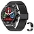 voordelige Smartwatches-iMosi ET440 Slimme horloge 1.39 inch(es) Smart horloge Bluetooth ECG + PPG Temperatuurbewaking Stappenteller Compatibel met: Android iOS Dames Heren Handsfree bellen Waterbestendig Mediabediening IP68