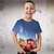 cheap Boys&#039; Tees &amp; Blouses-Boys T shirt Short Sleeve T shirt Tee Graphic Cartoon Car Active Sports Fashion 3D Print Outdoor Casual Daily Polyester Crewneck Kids 3-12 Years 3D Printed Graphic Regular Fit Shirt