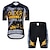 cheap Men&#039;s Clothing Sets-Men&#039;s Cycling Jersey Set Short Sleeve Bicycle Shorts Bike Top with 3 Rear Pockets Mountain Bike MTB Road Bike Cycling Breathable Quick Dry Moisture Wicking