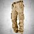 cheap Men&#039;s Bottoms-Men&#039;s Cargo Pants Trousers Plain Multi Pocket Wearable Cotton Blend Outdoor Casual Daily Fashion Classic Army Yellow Black